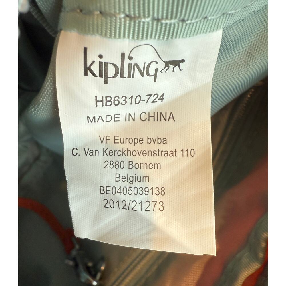 Kipling Delphine Crossbody Shoulder Bag Women’s Nylon Purse Adjustable Strap - Picture 7 of 7